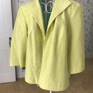 Coldwater Creek silk jacket